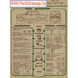 Ford Gb Cortina 1200 1500 Fd