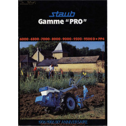 Staub Gamme Pro Fiche Information