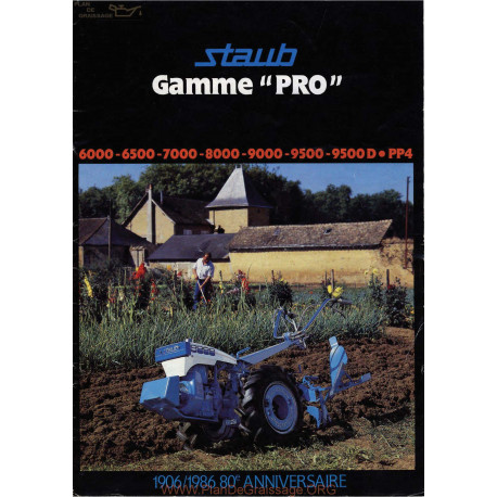 Staub Gamme Pro Fiche Information