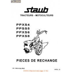 Staub Ppx S4 S5 S6 S8 Piece Rechange