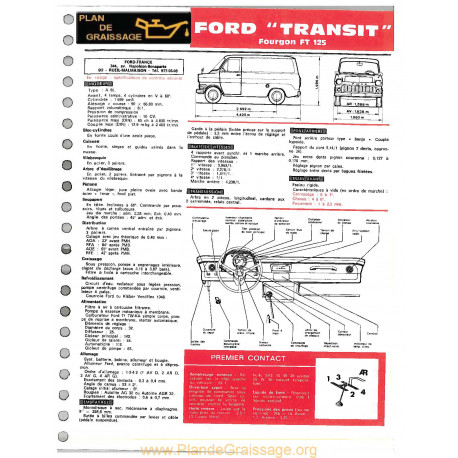 Ford Transit Fourgon Ft 125 Ft