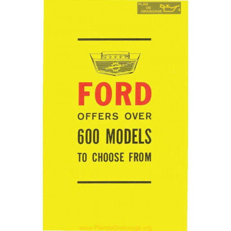 Ford Trucks Dealer 1961