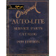 General Autolite Parts Manual 1939