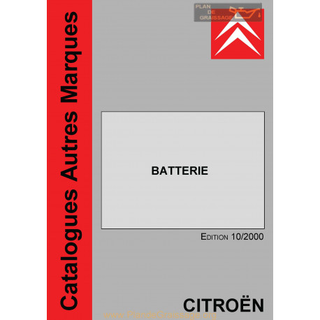 General Batterie Catalogue 2000