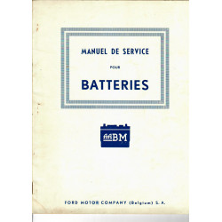 General Manuel De Service Batteries