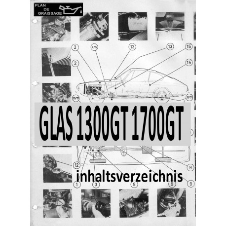 Glas 1300gt 1700gt 0 Inhaltsverzeichnis