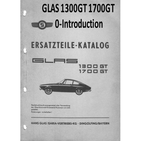 Glas 1300gt 1700gt 0 Introduction