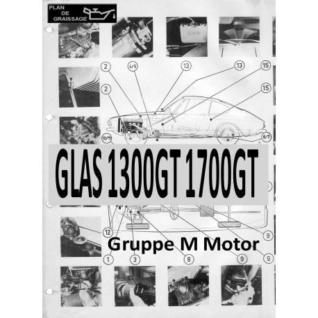 Glas 1300gt 1700gt 1 Gruppe M Motor