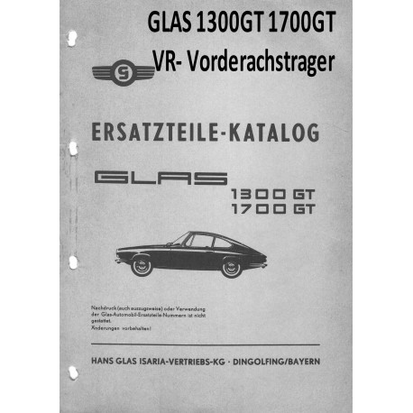 Glas 1300gt 1700gt Vr Vorderachstrager