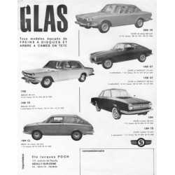 Glas 1700 Ts 1304 2600 1300 1700 Gt