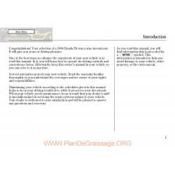 Honda 2008 Fit User Manual