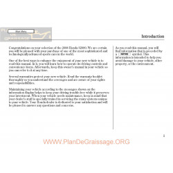 Honda 2008 S2000 User Manual