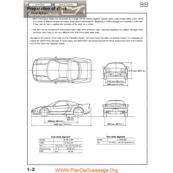 Honda Acura Nsx 1991 1994 Body Repair Manual