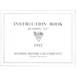 Hudson 1912 Instruction Book