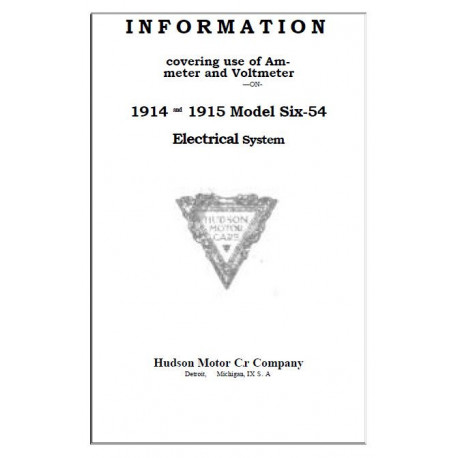 Hudson 1914 15 Electrical Testing 6 54