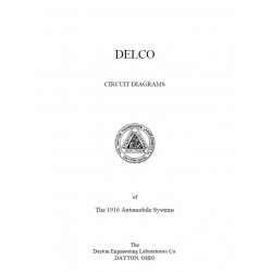 Hudson 1916 Delco Circuit Diagrams