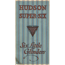 Hudson 1916 Six Little Cylinders