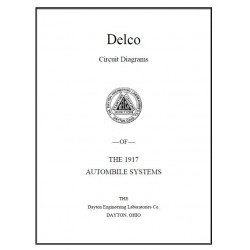 Hudson 1917 Delco Circuit Diagrams