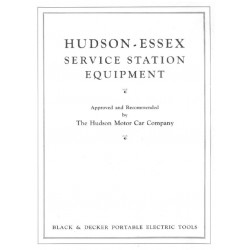 Hudson 1920 Service Tools Shop Equipment