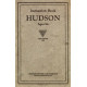 Hudson 1925 Sept Instruction Book