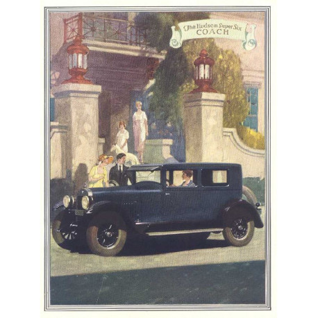Hudson 1926 Coach Brochure