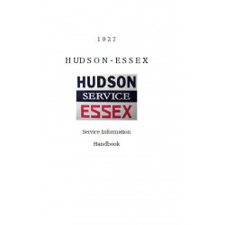 Hudson 1927 Tech Handbook