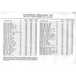 Hudson 1929 Electrolock Info
