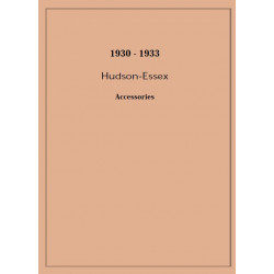 Hudson 1930 33 Accessories