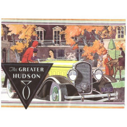 Hudson 1931 8 Color Catalog