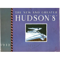 Hudson 1932 New Greater 8 Sales Catalog