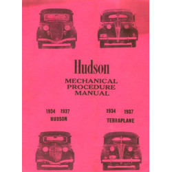 Hudson 1934 37 Mechanical Procedure Manual