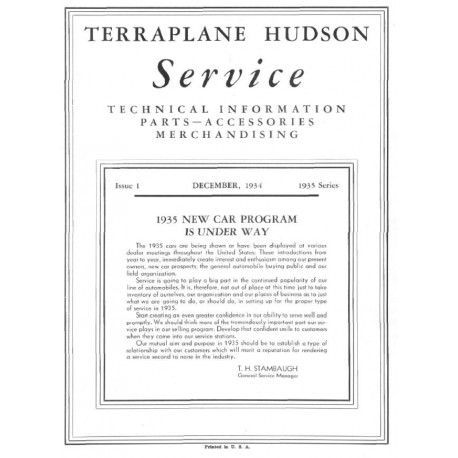 Hudson 1935 Series Issue1 December