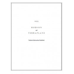 Hudson 1935 Terraplane Tech Handbook