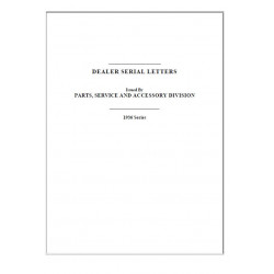Hudson 1936 Dealer Service Letters