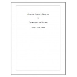 Hudson 1936 Series General Service Policies