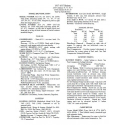 Hudson 1937 38 8 Tune Up Spec