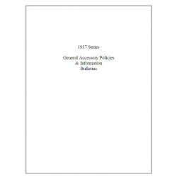 Hudson 1937 General Accessory Polices Info