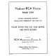Hudson 1937 Rca Model 67 M Install Instructions