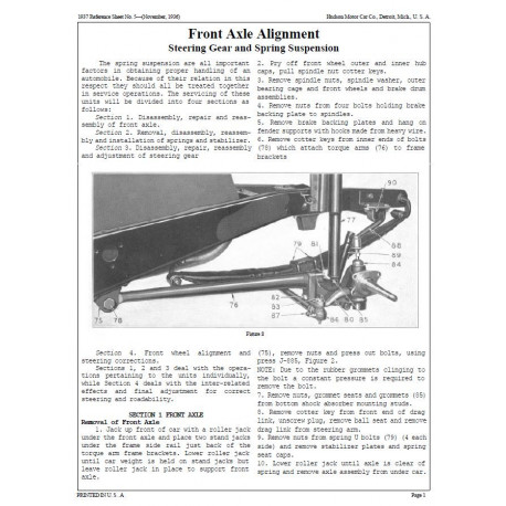Hudson 1937 Reference Sheet No5 Nov 1936