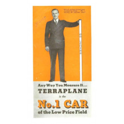 Hudson 1937 Terraplane Sales Booklet