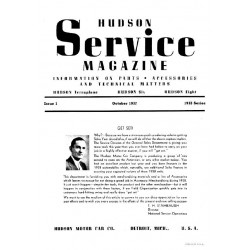 Hudson 1938 Series Issue1 October