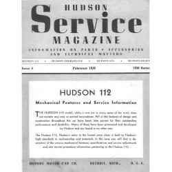 Hudson 1938 Series Issue5 February