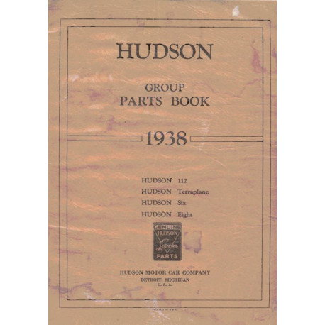 Hudson 1938 Terraplane Parts