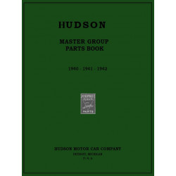 Hudson 1940 42 Master Group Parts Book