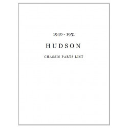 Hudson 1940 51 Chassis Parts List