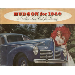 Hudson 1940 Sales Brochure