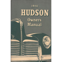 Hudson 1941 Owners Manual