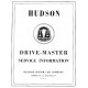 Hudson 1942 46 Drive Master Service