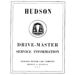 Hudson 1942 46 Drive Master Service