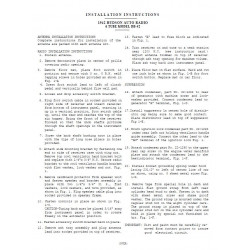 Hudson 1942 Db42 Radio Installation Instructions